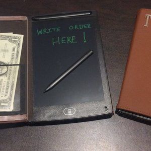 SERVERS (waiter/waitress) LCD PAPERLESS AND INKLESS ORDER PAD